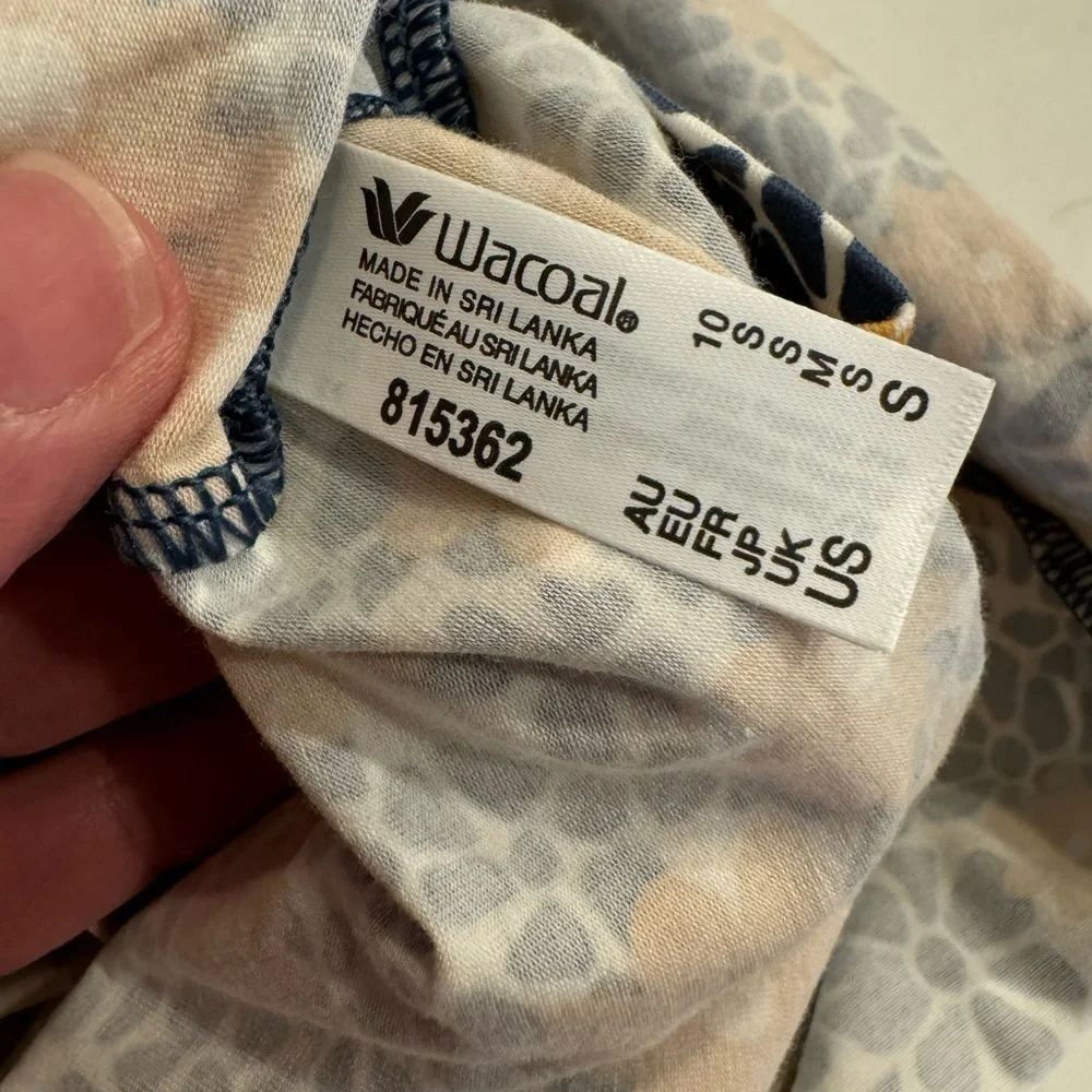 Warcoal Supima Cotton / Spandex Fitted Tank / Floral / Small